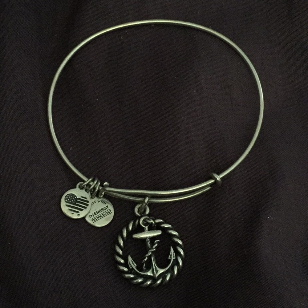 Alex and Ani anchor bracelet